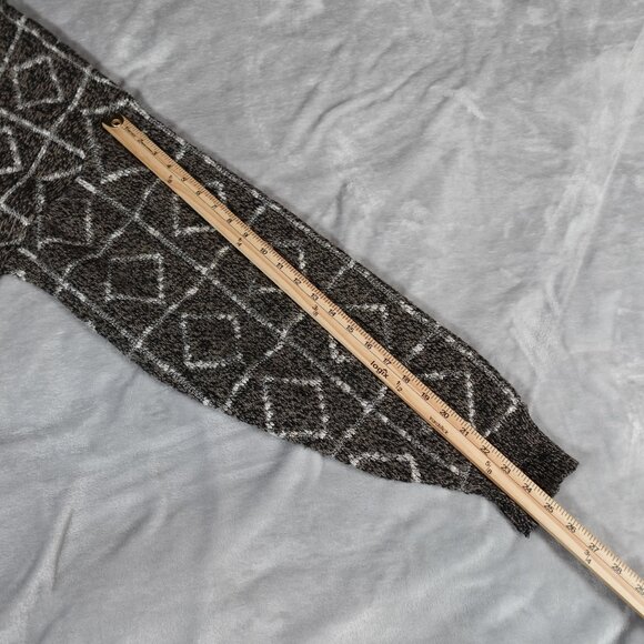 Vintage Career Club Geometric Cardigan Sweater Mens Large Grandpa Style Knit 90s - Picture 8 of 8